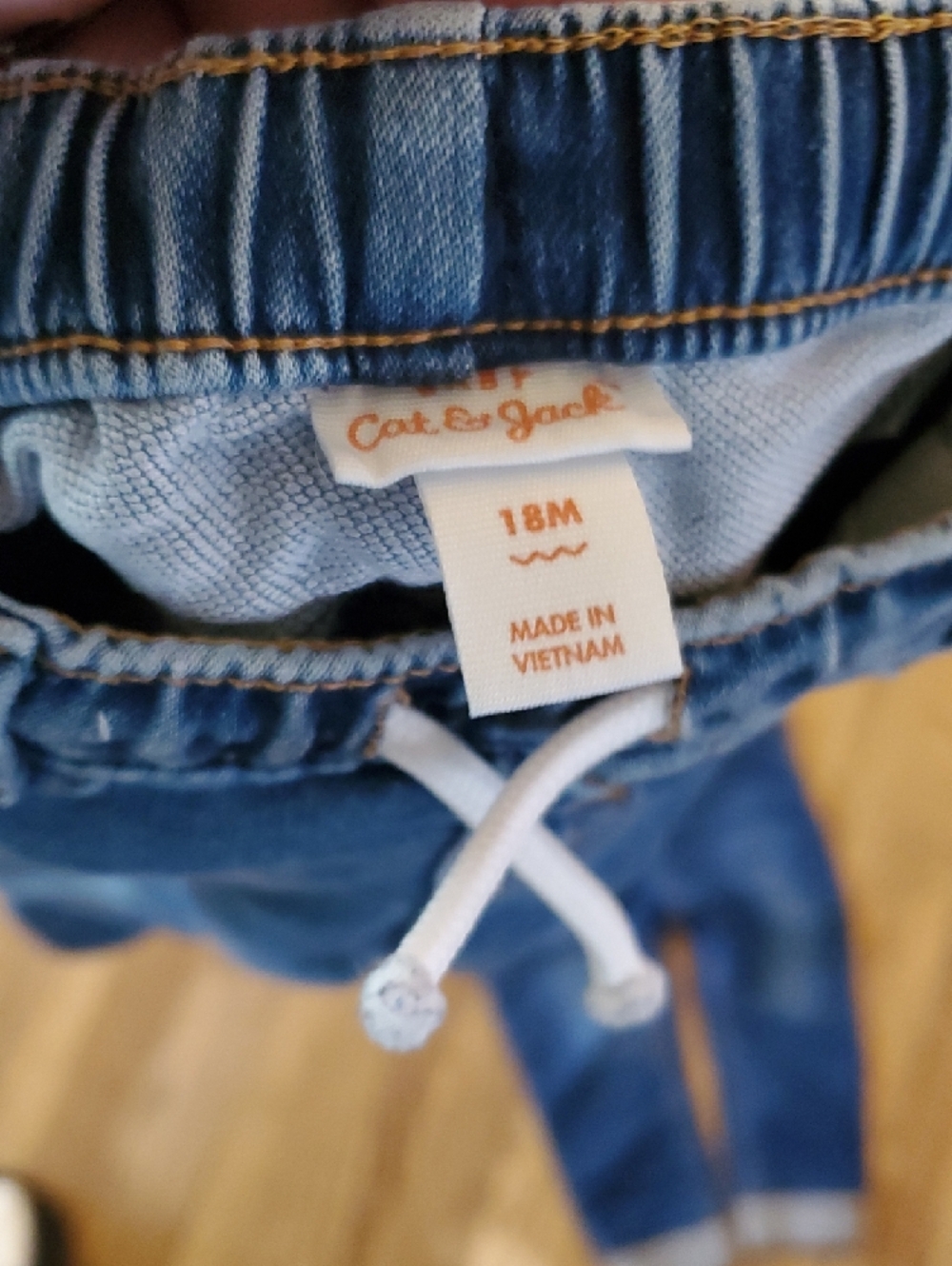 Cat & Jack Boys Blue Denim Jogger & Jeans Set - Picture 10 of 13